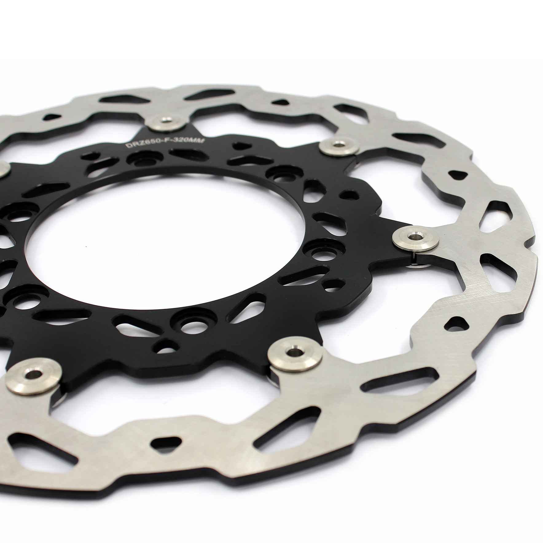 Motorcycle Supermoto 320mm Fro - đánh giá và giá Floating Brake Disc 320Mm Supermoto